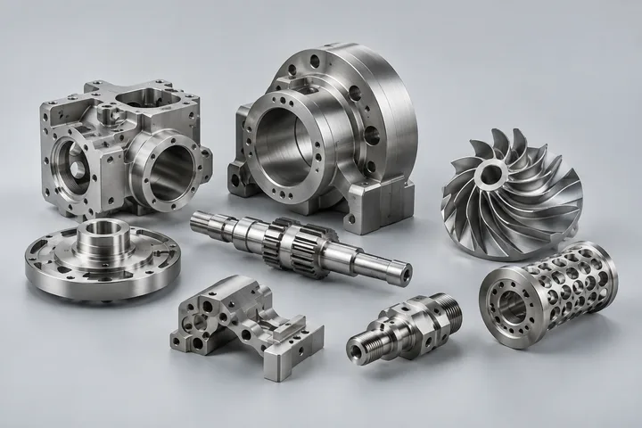 Representative custom metal parts