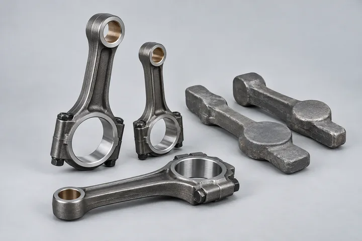 Representative forged components