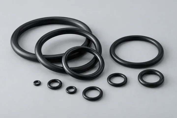 Representative o-rings