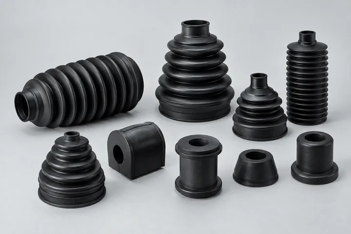 Representative custom moulded parts